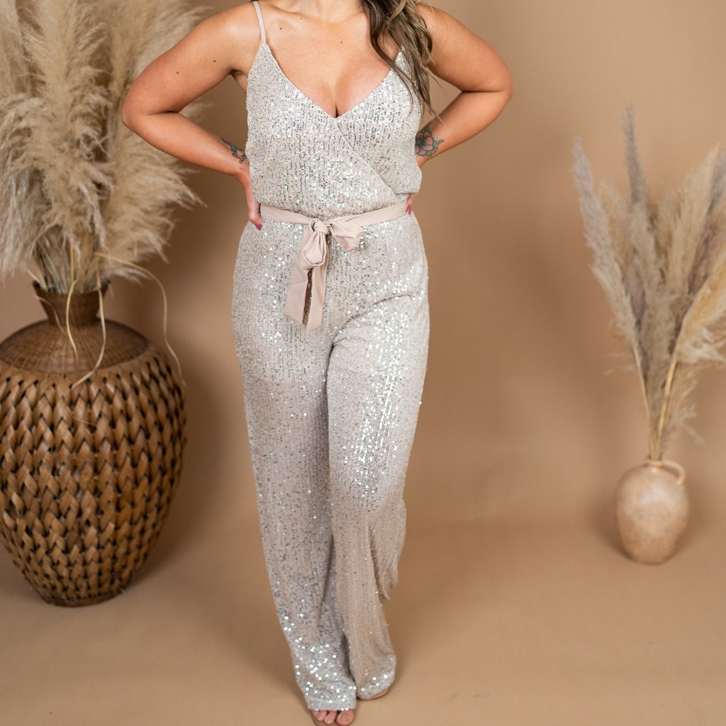 Sequin Jumpsuit